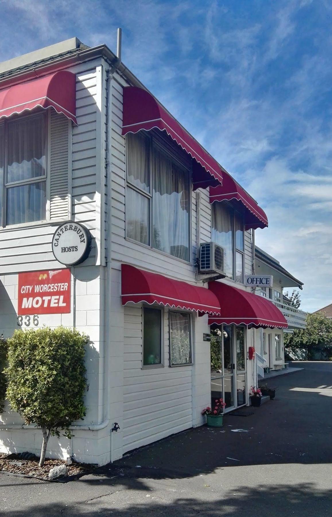 City Worcester Motel Christchurch Exterior photo